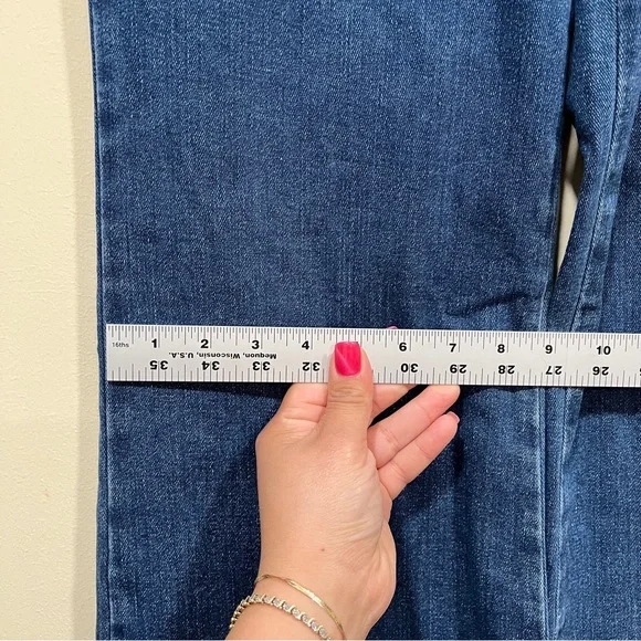 NWT Anthropologie The Naomi High-Rise Wide-Leg Jeans by Maeve size 28 petite - Picture 8 of 14